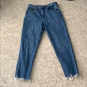 American eagle mom jeans